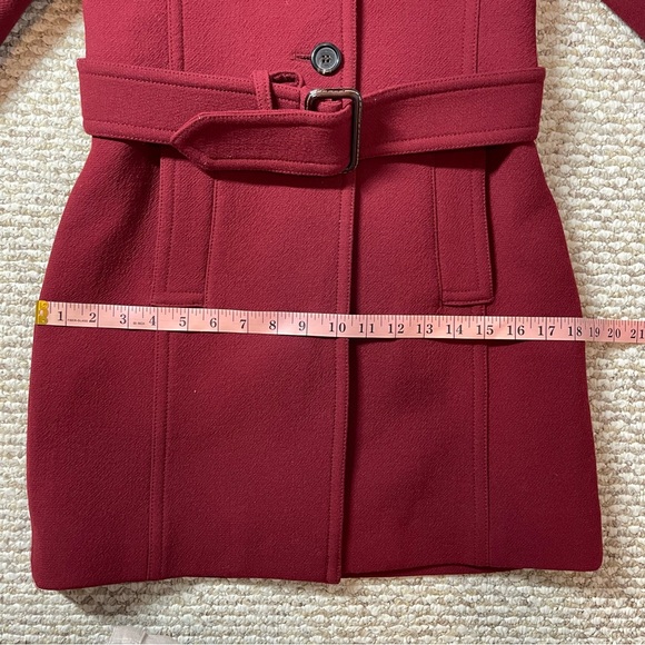 J. Crew Double Cloth Belted Wool Trench Coat - Picture 15 of 16